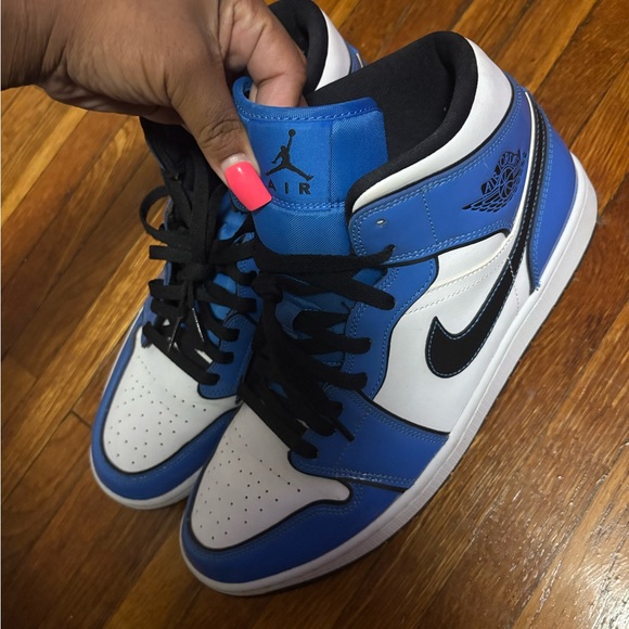 Jordan Other - Jordan Blue and White Sneakers